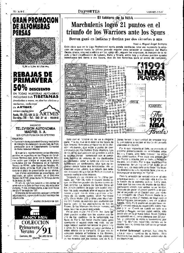 ABC MADRID 03-05-1991 página 70