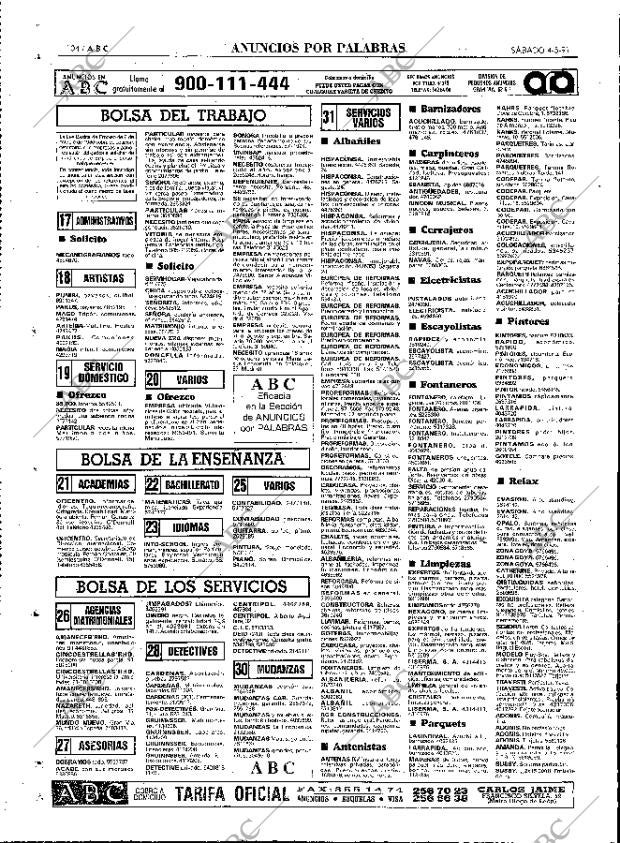 ABC MADRID 04-05-1991 página 104