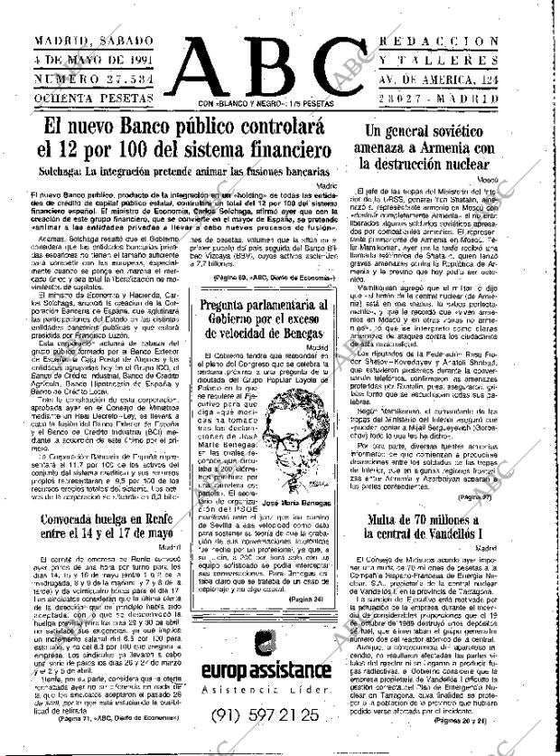 ABC MADRID 04-05-1991 página 13