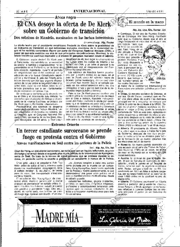 ABC MADRID 04-05-1991 página 32