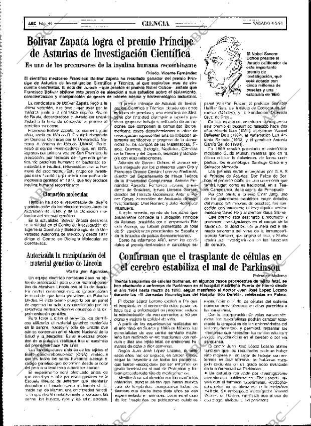 ABC MADRID 04-05-1991 página 46