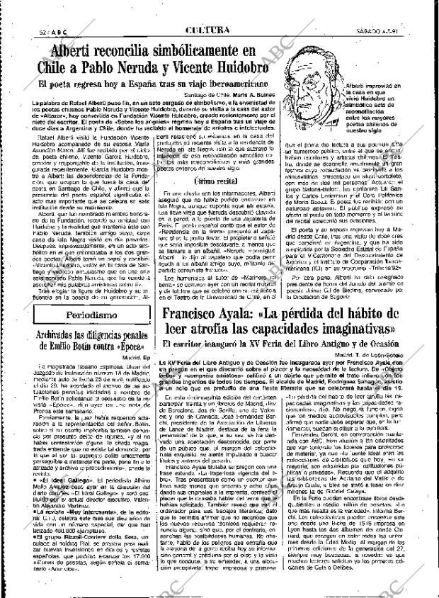 ABC MADRID 04-05-1991 página 52