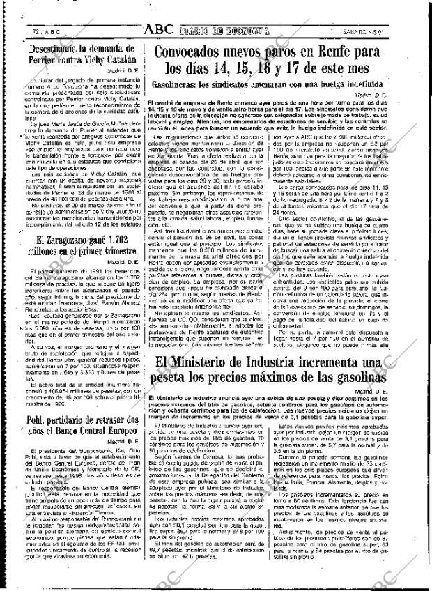 ABC MADRID 04-05-1991 página 72