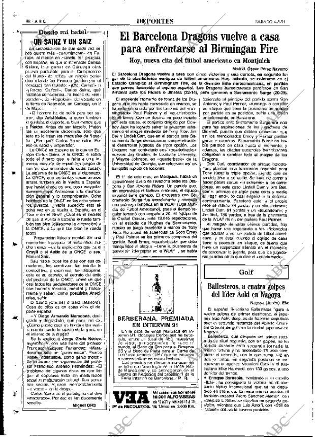 ABC MADRID 04-05-1991 página 88