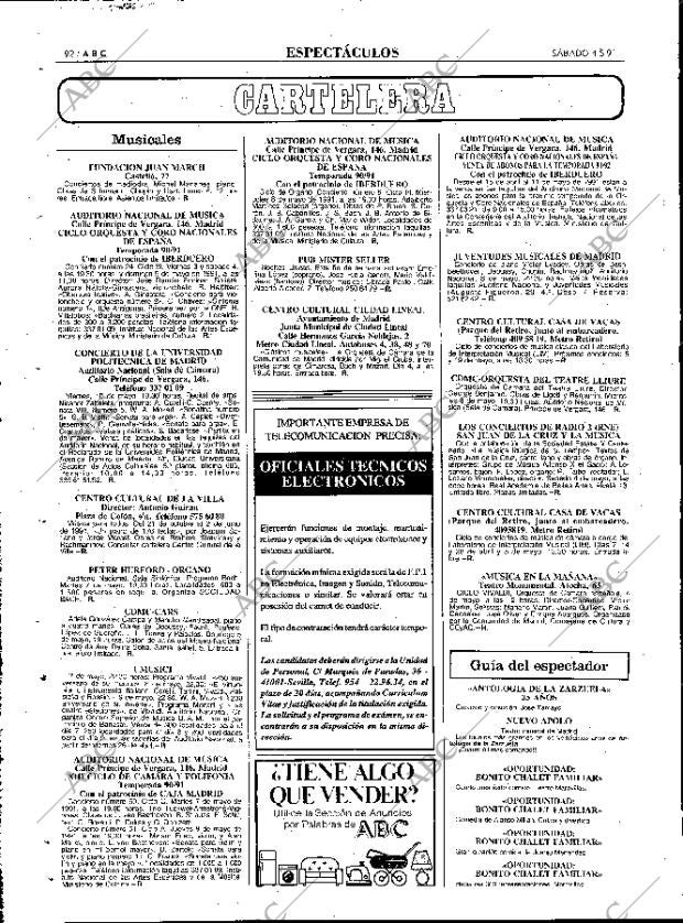 ABC MADRID 04-05-1991 página 92