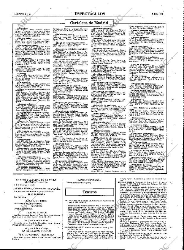 ABC MADRID 04-05-1991 página 93