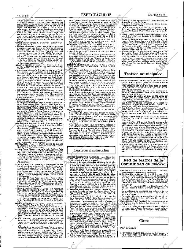 ABC MADRID 04-05-1991 página 94