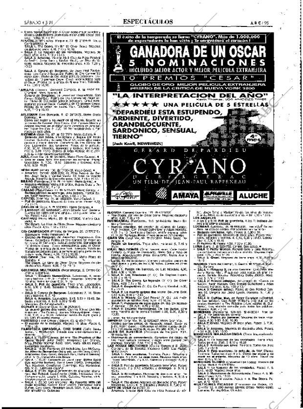 ABC MADRID 04-05-1991 página 95