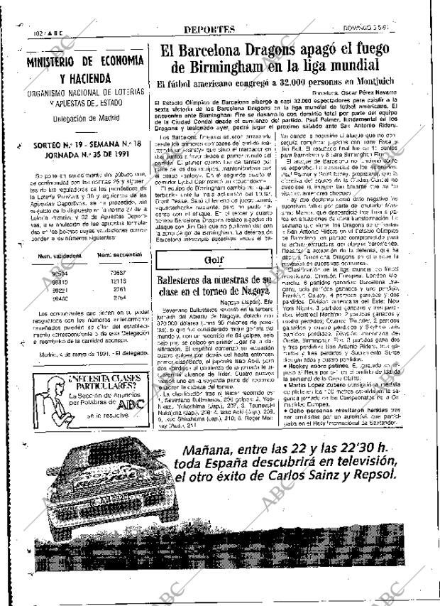ABC MADRID 05-05-1991 página 102