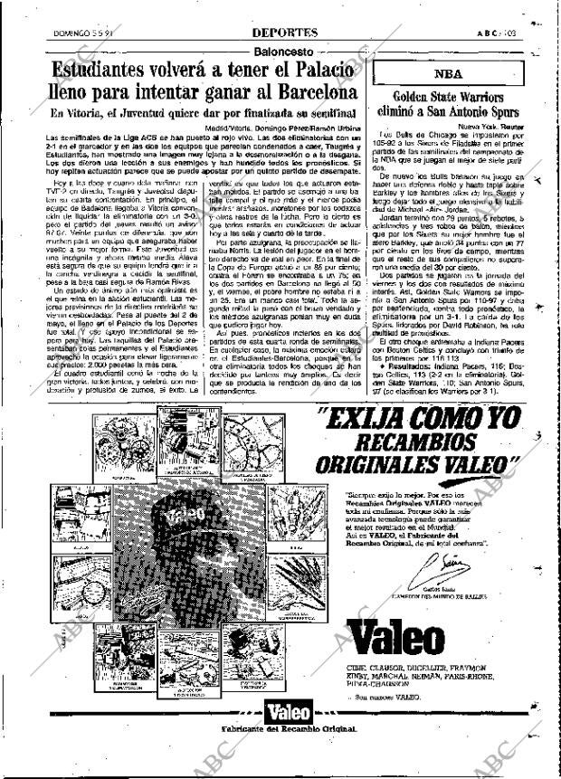 ABC MADRID 05-05-1991 página 103