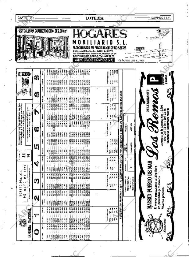 ABC MADRID 05-05-1991 página 116