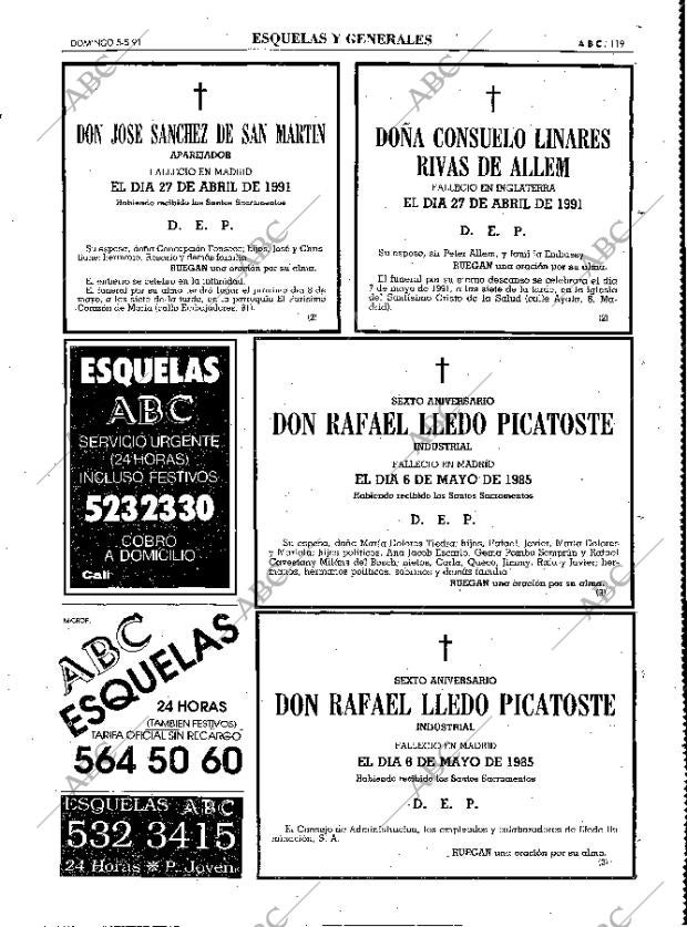 ABC MADRID 05-05-1991 página 119