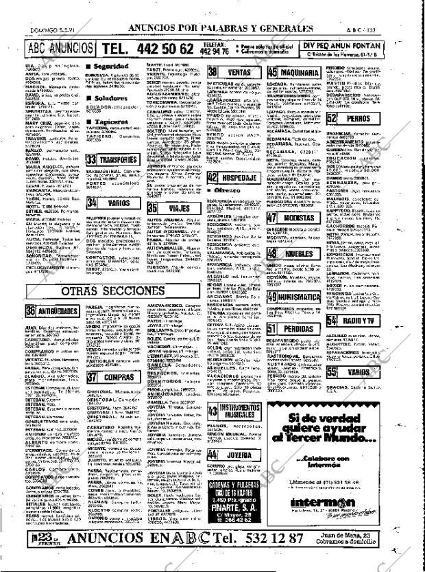 ABC MADRID 05-05-1991 página 133