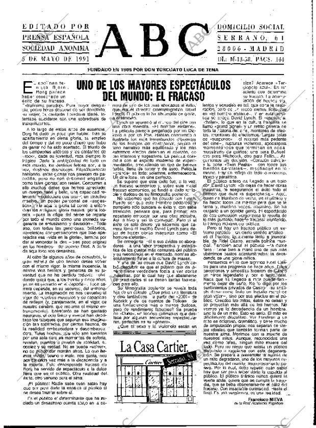 ABC MADRID 05-05-1991 página 3