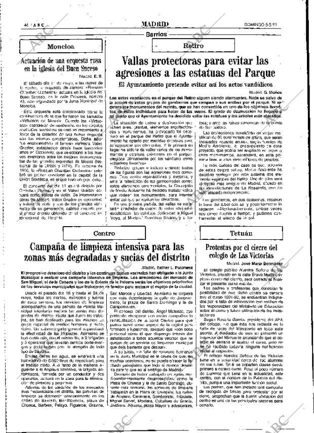 ABC MADRID 05-05-1991 página 46