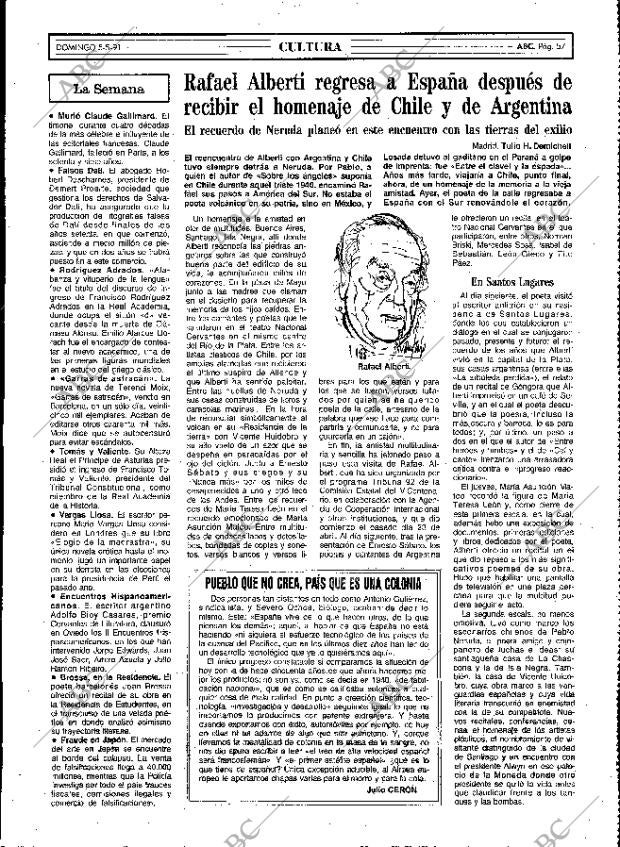 ABC MADRID 05-05-1991 página 57