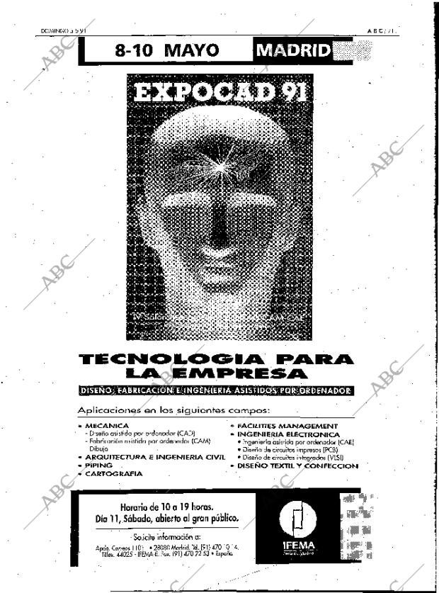 ABC MADRID 05-05-1991 página 71