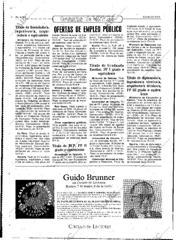 ABC MADRID 05-05-1991 página 90