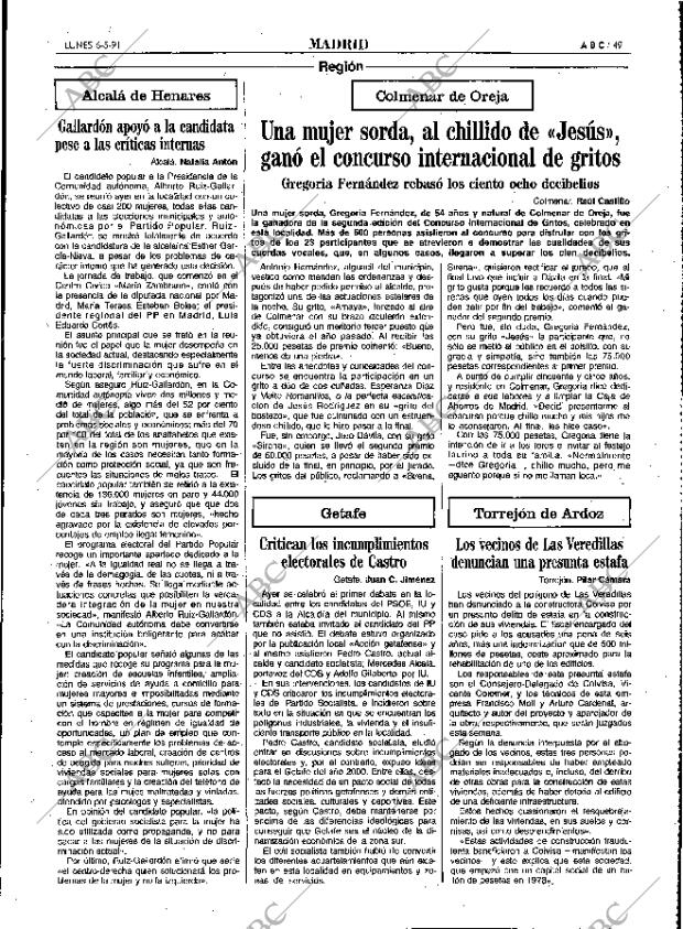 ABC MADRID 06-05-1991 página 49