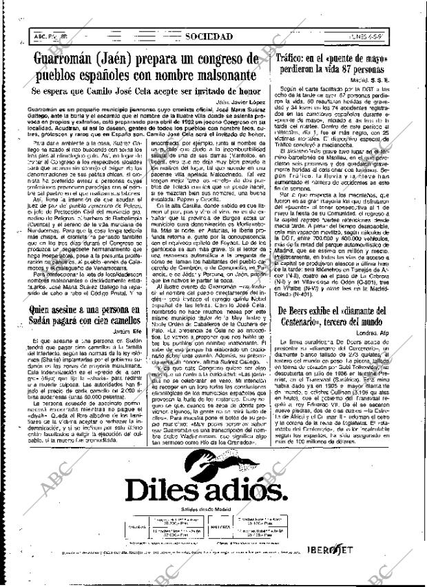 ABC MADRID 06-05-1991 página 88