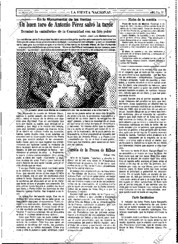 ABC MADRID 06-05-1991 página 91