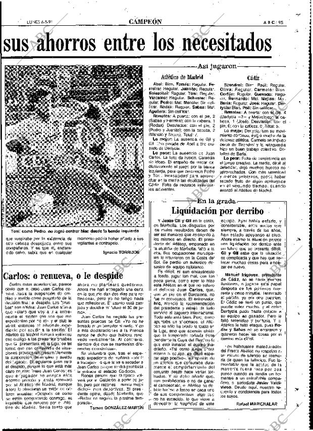 ABC MADRID 06-05-1991 página 95