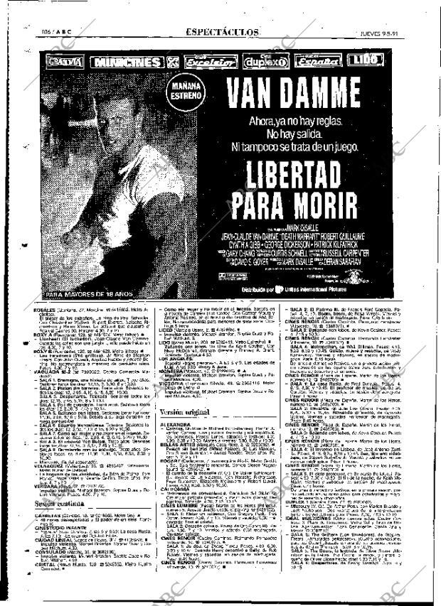 ABC MADRID 09-05-1991 página 106