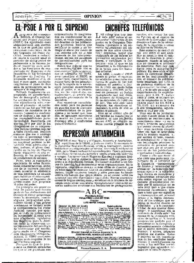 ABC MADRID 09-05-1991 página 19