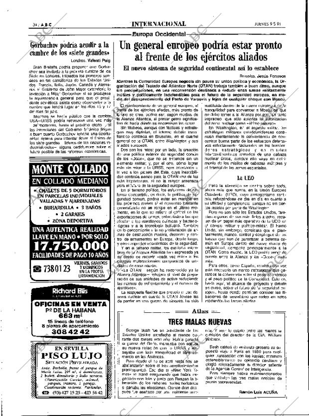 ABC MADRID 09-05-1991 página 34