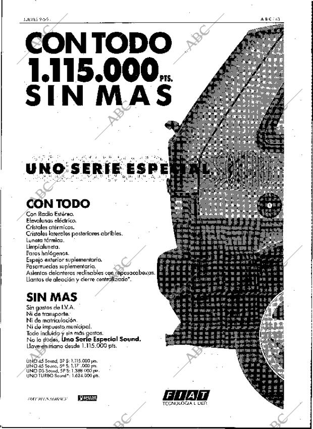 ABC MADRID 09-05-1991 página 43