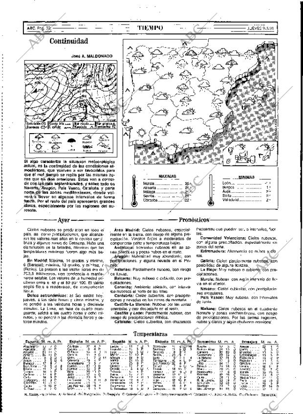 ABC MADRID 09-05-1991 página 52