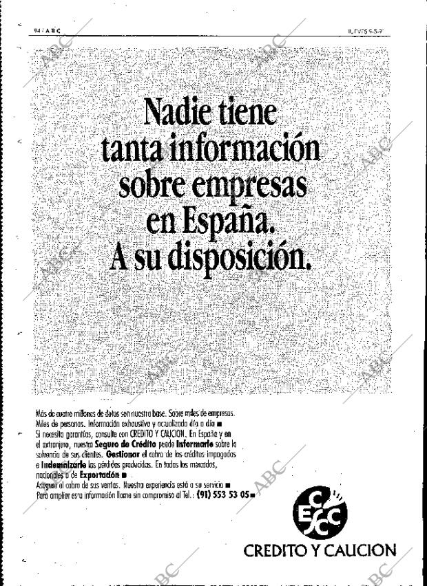 ABC MADRID 09-05-1991 página 94