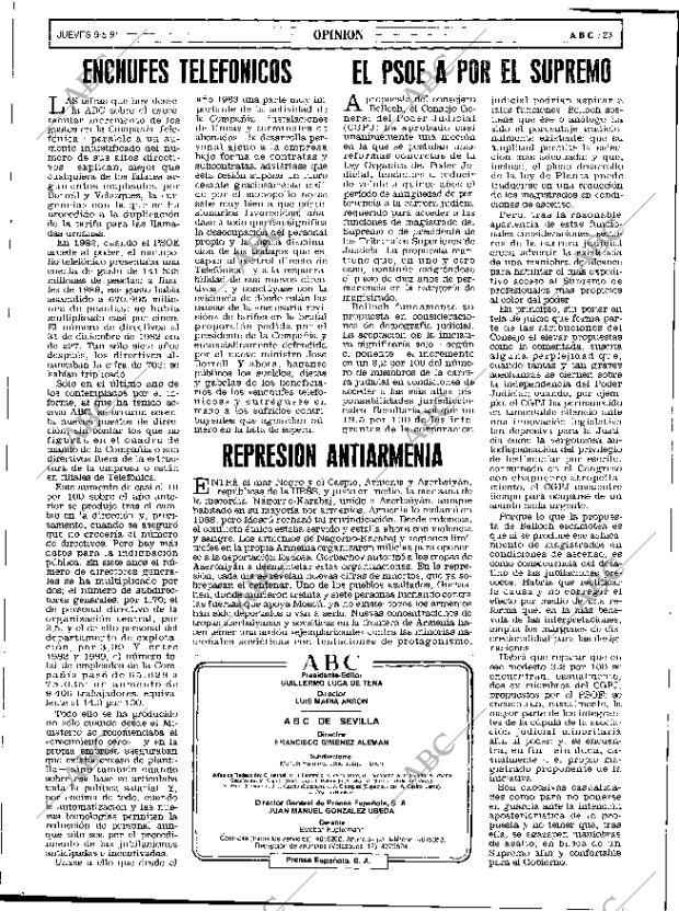 ABC SEVILLA 09-05-1991 página 23