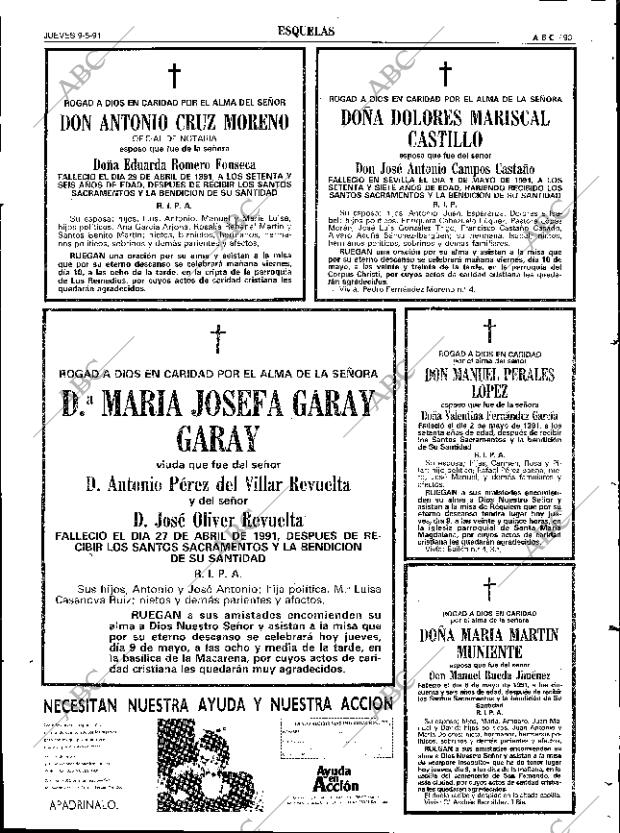 ABC SEVILLA 09-05-1991 página 93