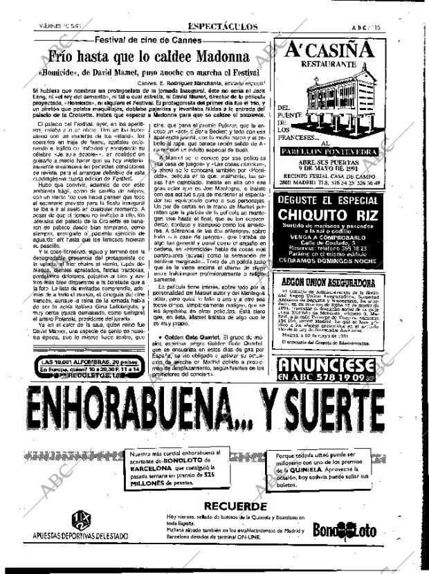 ABC MADRID 10-05-1991 página 115