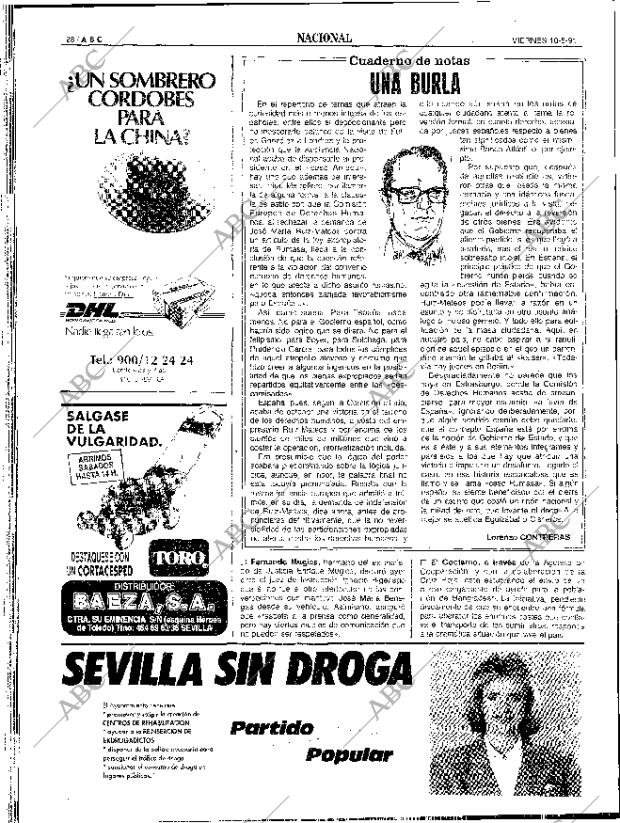 ABC SEVILLA 10-05-1991 página 28
