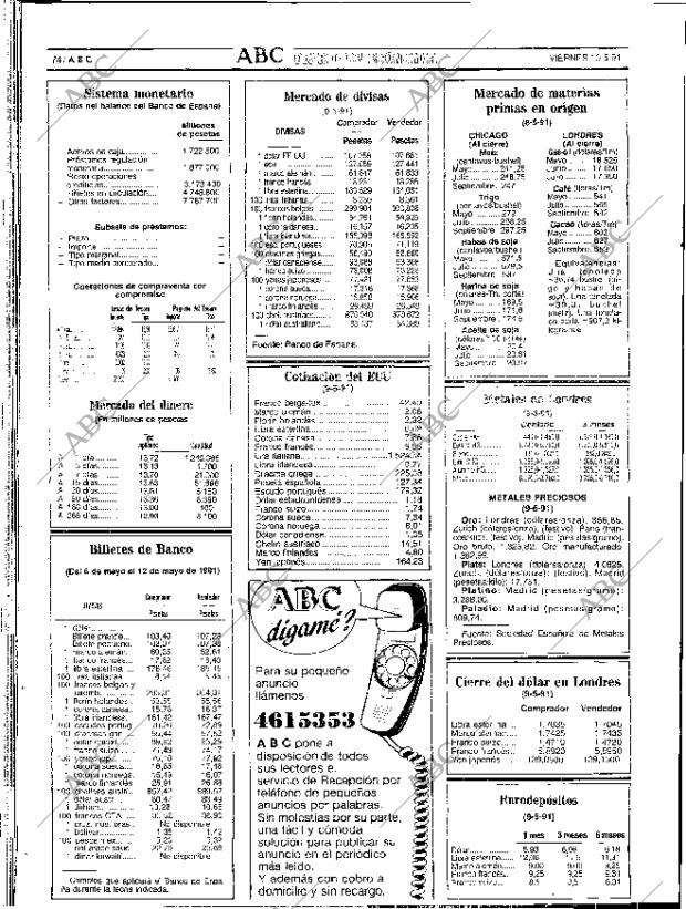 ABC SEVILLA 10-05-1991 página 74