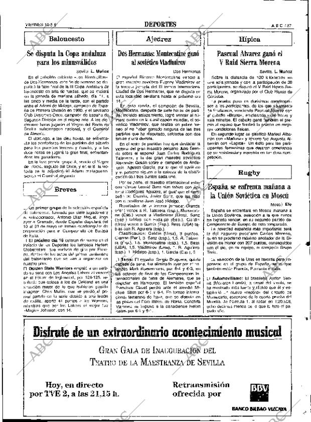 ABC SEVILLA 10-05-1991 página 87