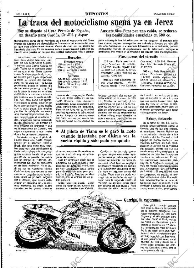 ABC MADRID 12-05-1991 página 106