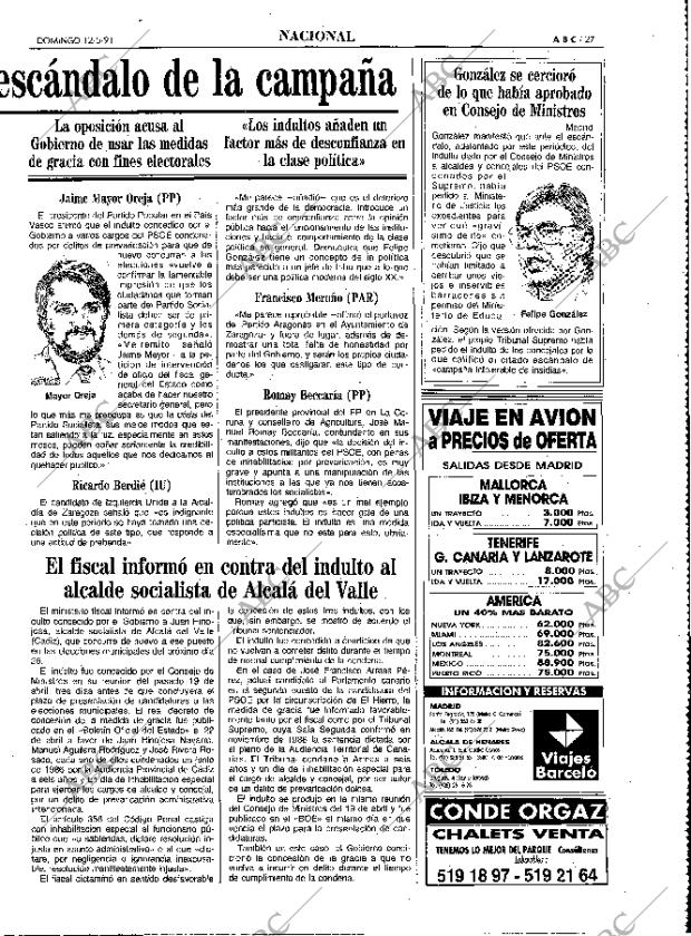 ABC MADRID 12-05-1991 página 27