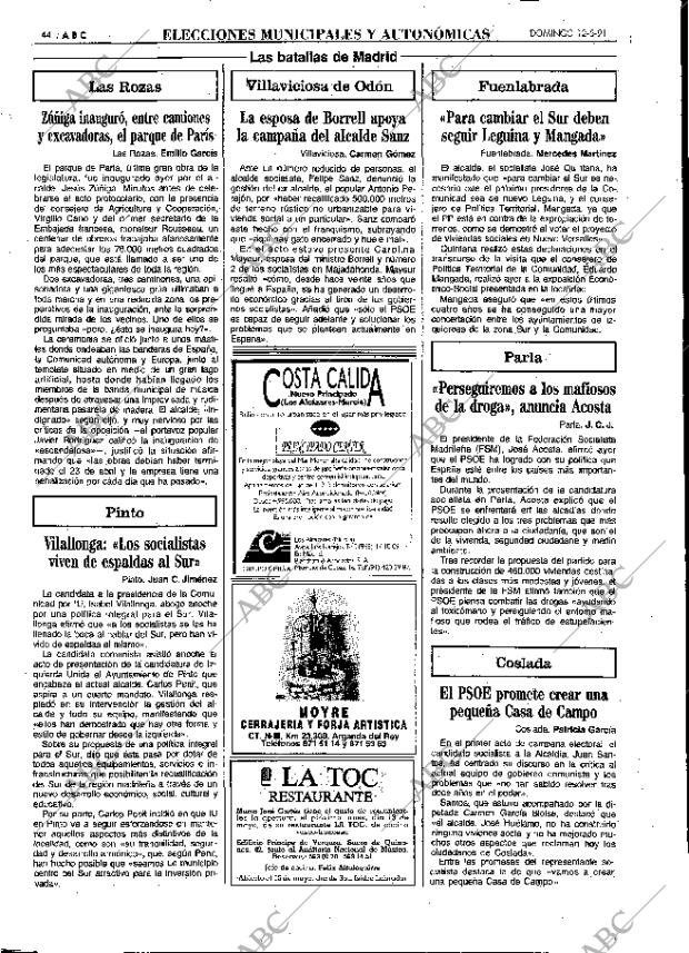 ABC MADRID 12-05-1991 página 44