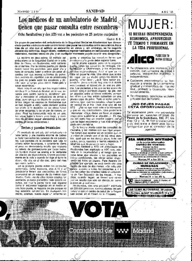 ABC MADRID 12-05-1991 página 65