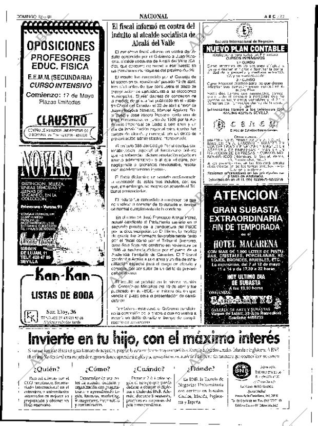 ABC SEVILLA 12-05-1991 página 23