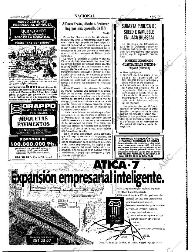 ABC MADRID 14-05-1991 página 31