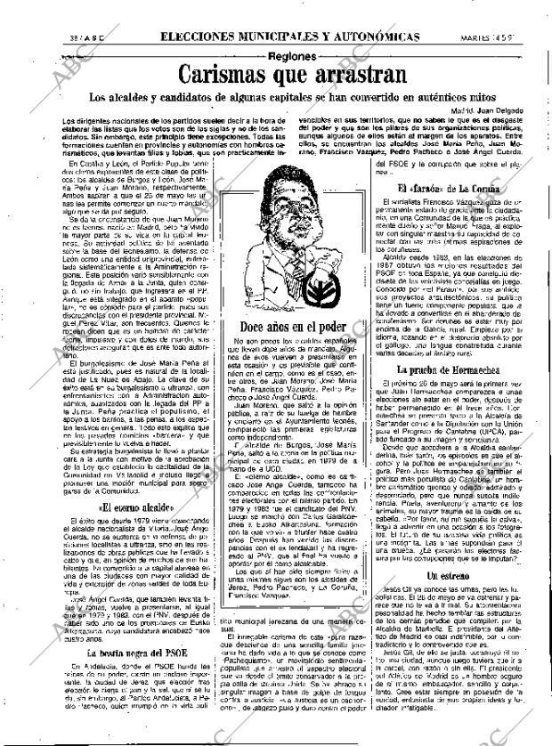 ABC MADRID 14-05-1991 página 38