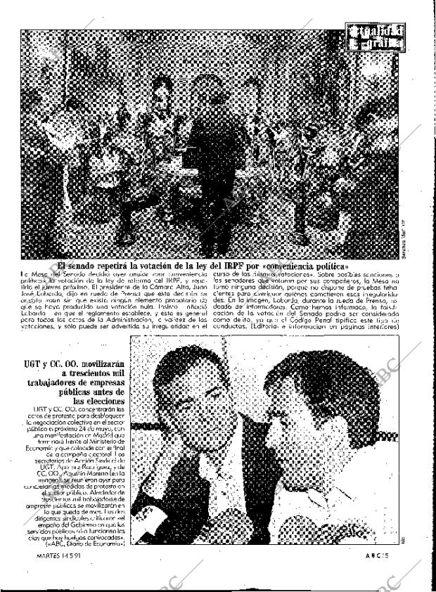 ABC MADRID 14-05-1991 página 5