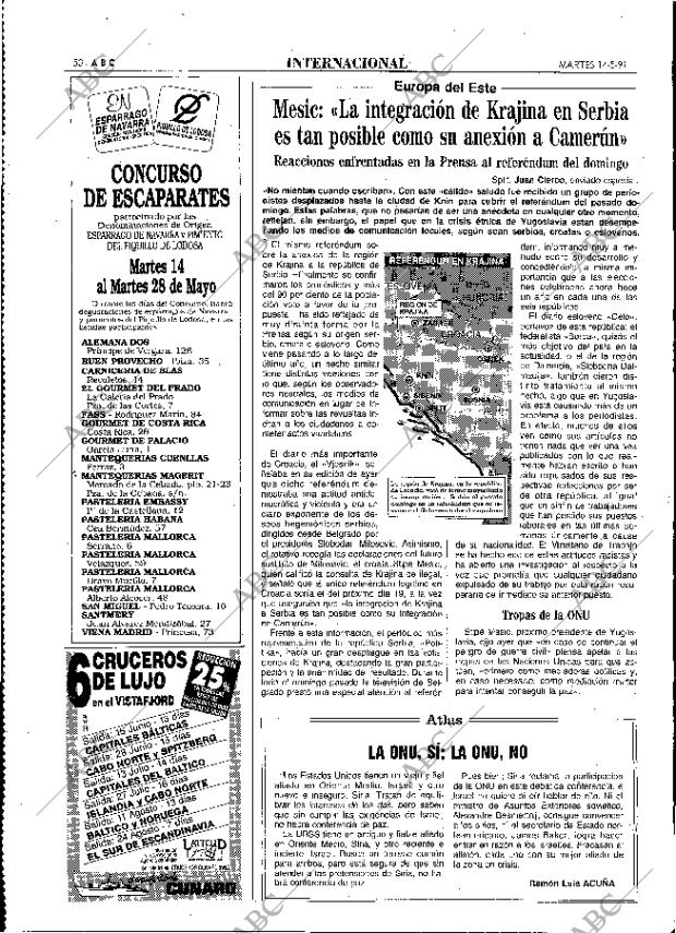 ABC MADRID 14-05-1991 página 50