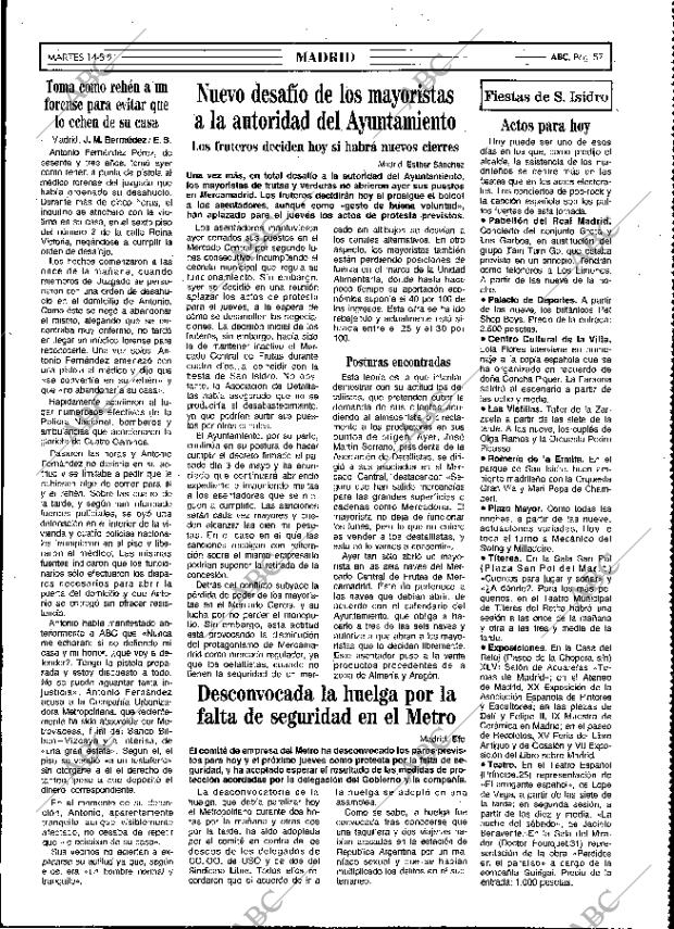 ABC MADRID 14-05-1991 página 57