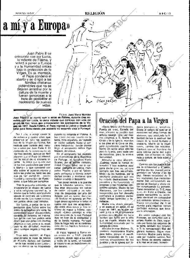 ABC MADRID 14-05-1991 página 73