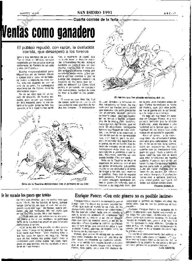 ABC MADRID 14-05-1991 página 77